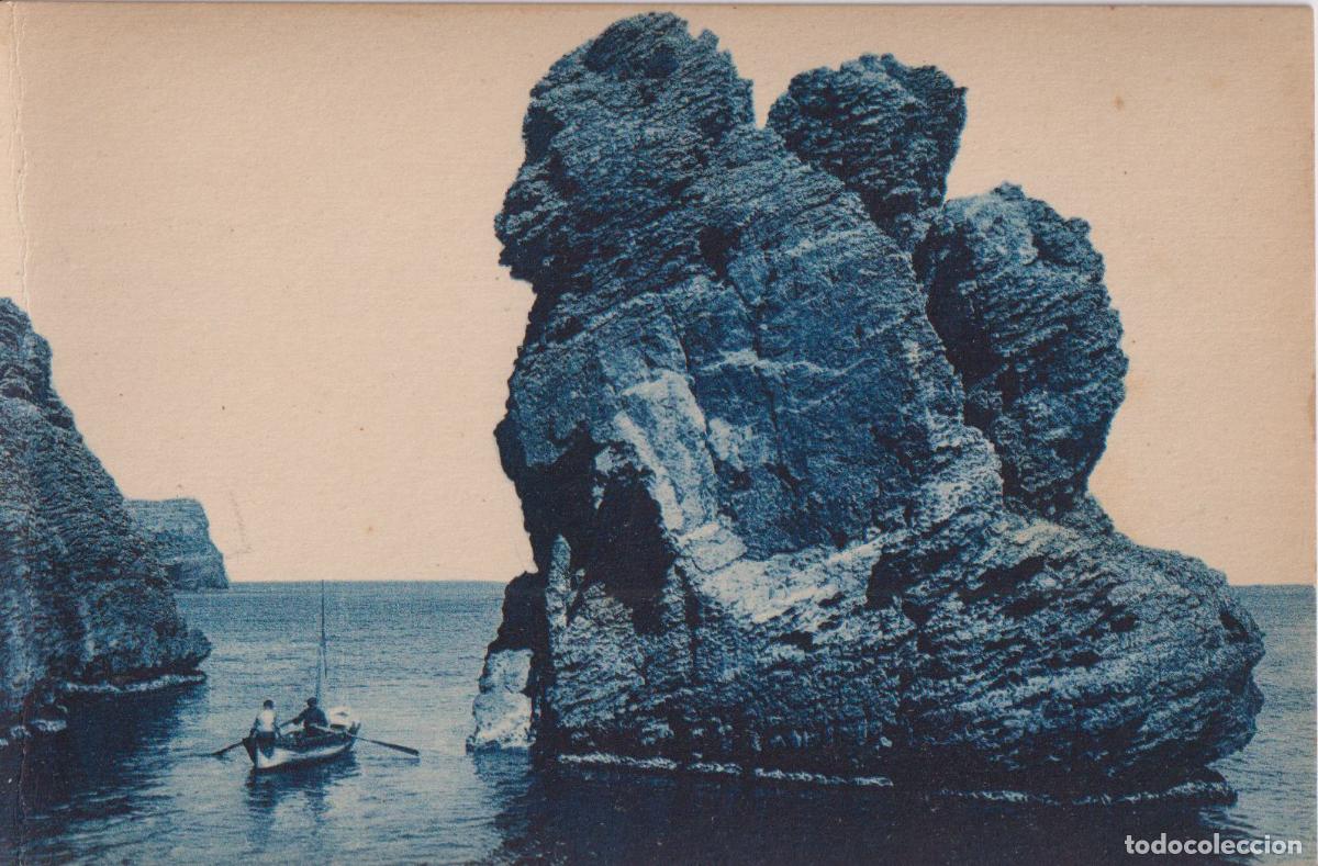 Postales: COSTA BRAVA DE LA ESCALA A L'ESTARTIT, ILLOT DE LES CAMBRES - L.ROISIN FOT.249 - S/C
