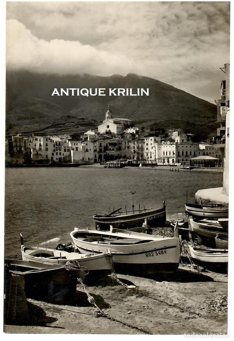 Postales: COSTA BRAVA / CADAQUES N&ordm; 28 VISTA DESDE EL POAL / FOTO UBACH PUIG / SIN FRANQUEAR