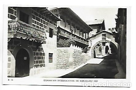 Postales: &rdquo; CALLE DE CABALLEROS &rdquo;, PUEBLO ESPA&Ntilde;OL - BARCELONA
