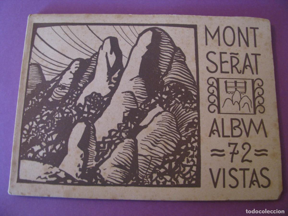 Postales: ANTIGUO ALBUM 72 VISTAS DE MONTSERRAT. HUECOGRABADO RIEUSSET.