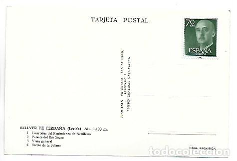 Postales: BELLVER DE CERDANYA / LLEIDA - Foto 2
