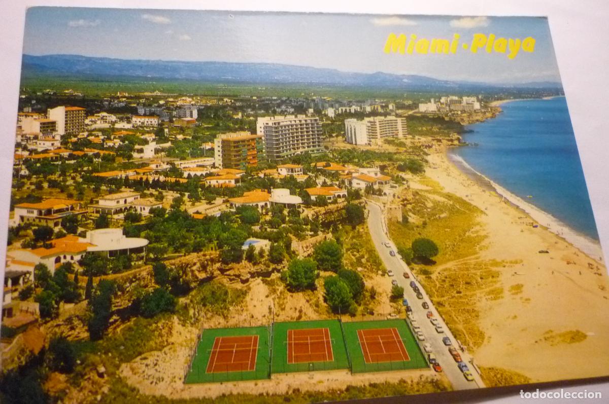 Postales: postal miami playa montroig playa