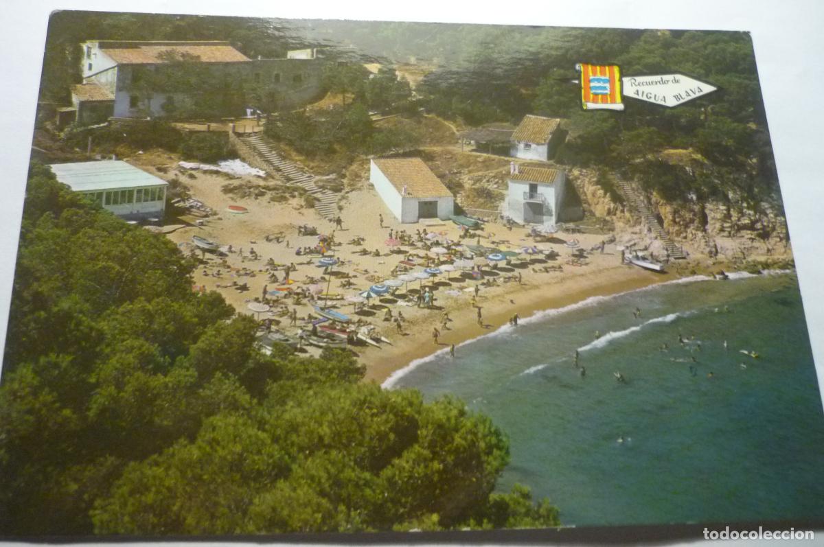 Postales: postal bagur aigua blava general playa