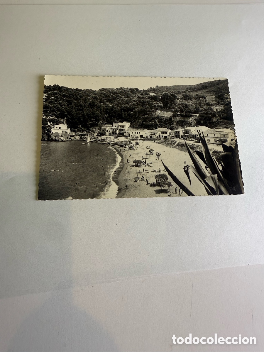 Postales: Postal Costa Brava Begur Sa Riera Blanco y negro Original de la &eacute;poca c. 1960