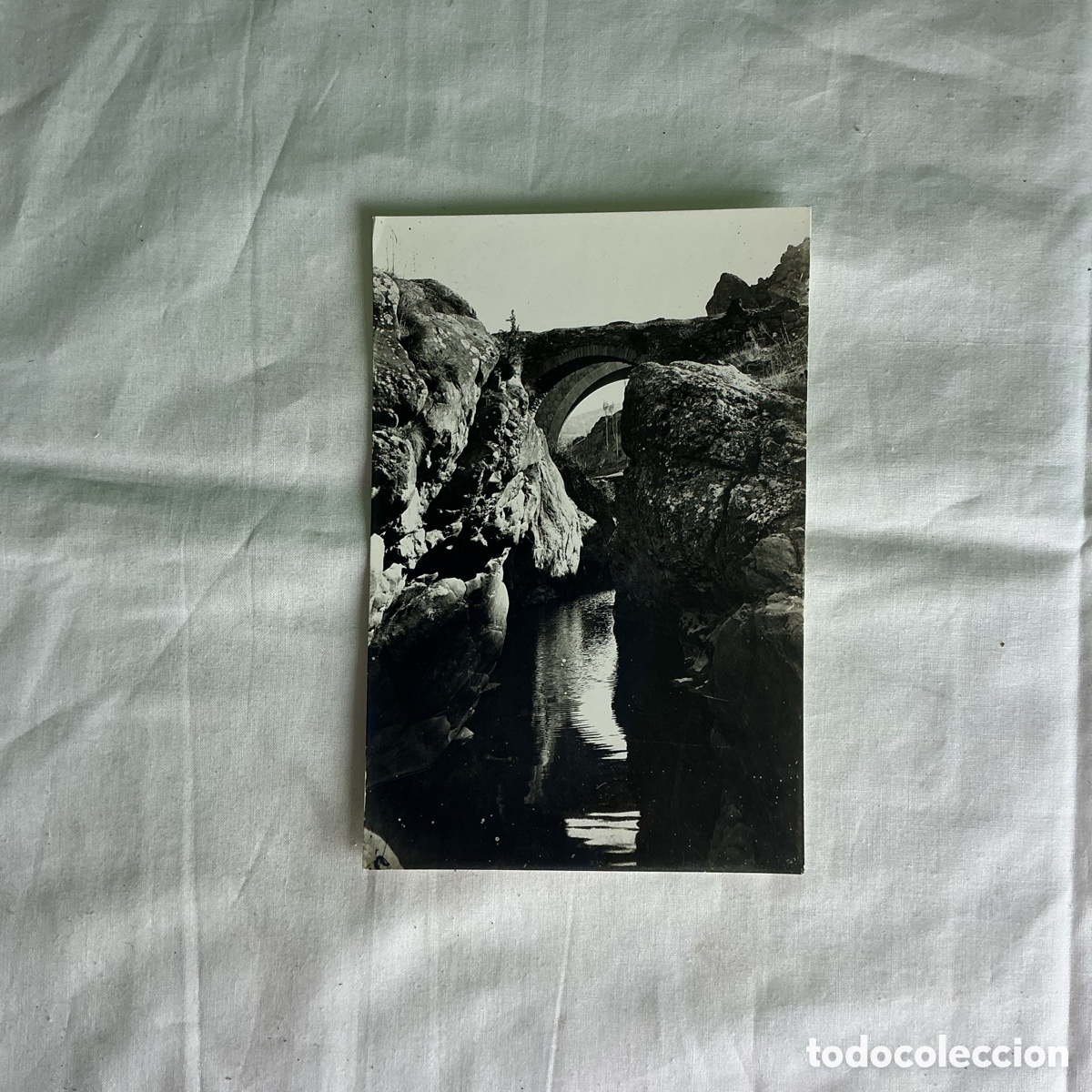 Postales: Postal Camprodon Blanco y negro Original de la &eacute;poca &ndash; Les Rocasses