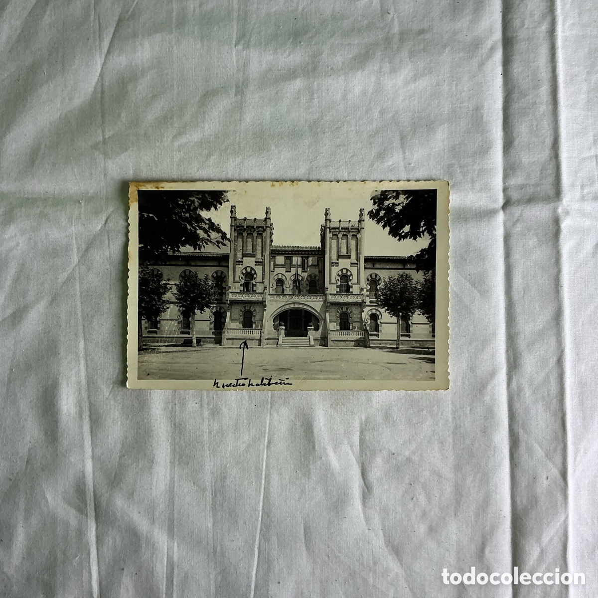 Postales: Postal Caldas de Malavella Balneario Blanco y negro Original de la &eacute;poca 1959