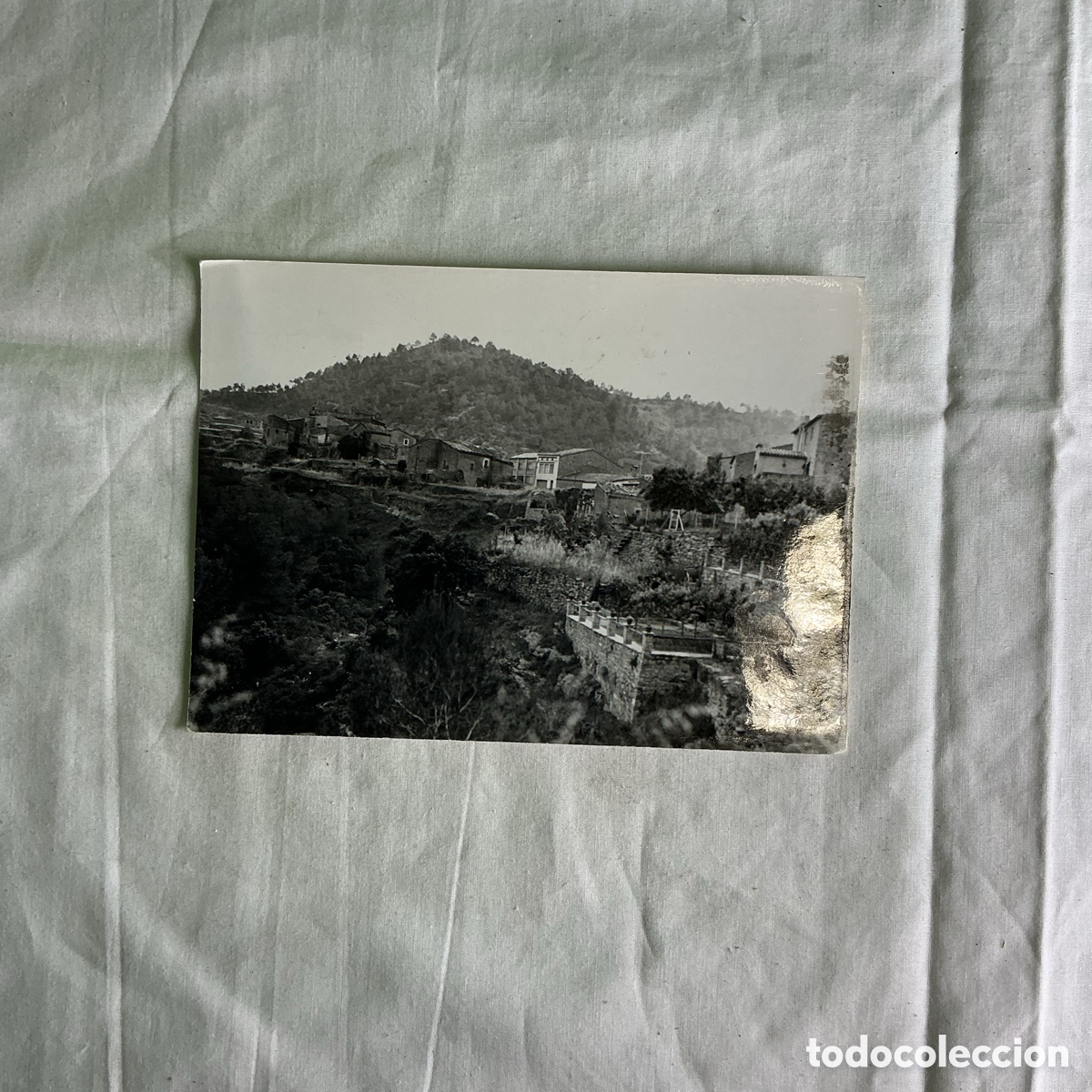 Postales: Postal Rocafort de Bages Blanco y negro Original de la &eacute;poca 1981
