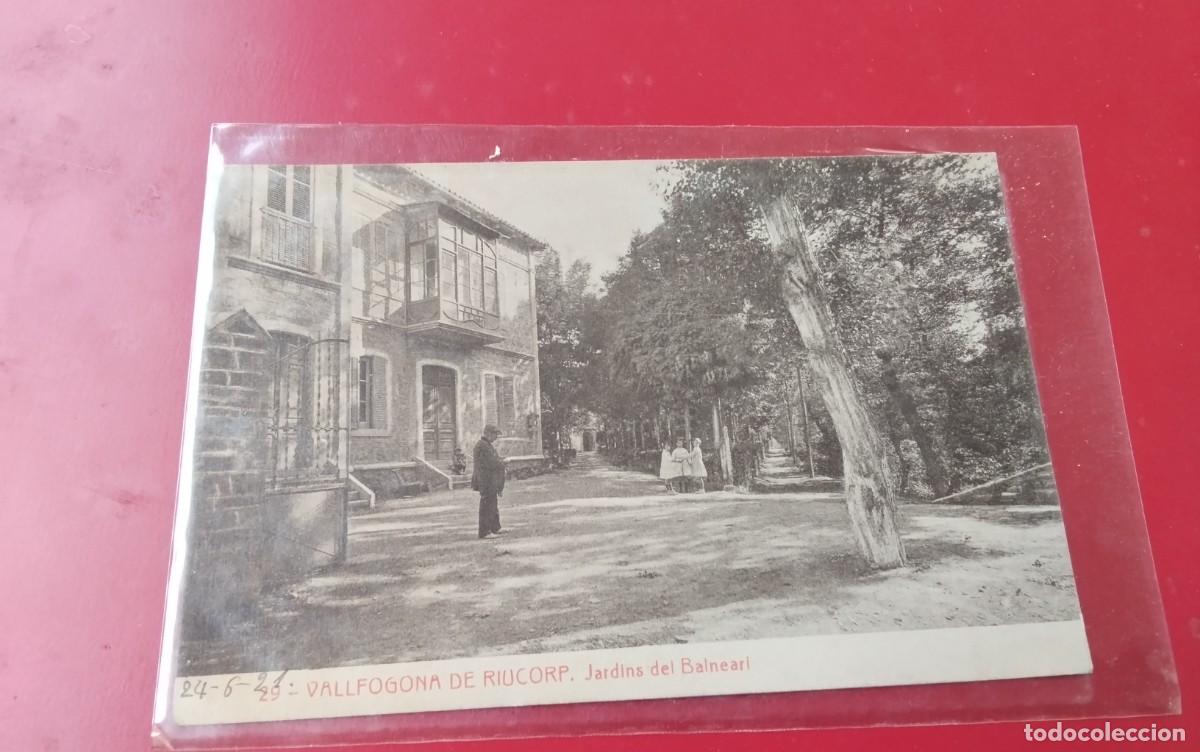 Postales: VALLFOGONA DE RIUCORP , POSTAL ANTIGUA , BLANCO Y NEGRO