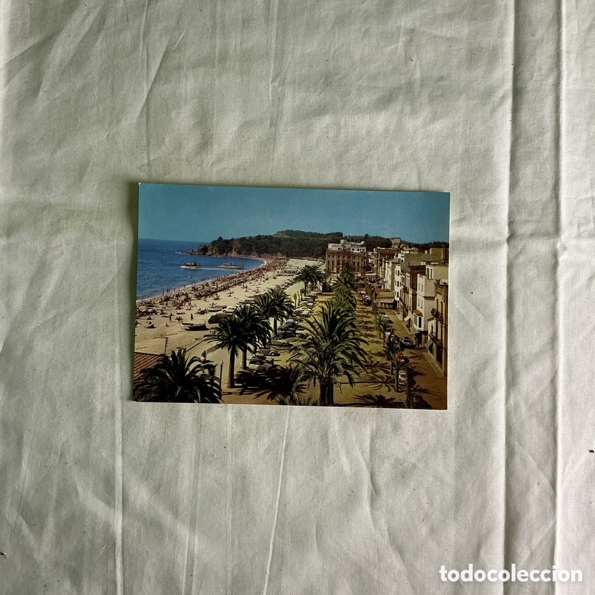 Postales: Postal Lloret de Mar Paseo J. Verdaguer Color Original de la &eacute;poca