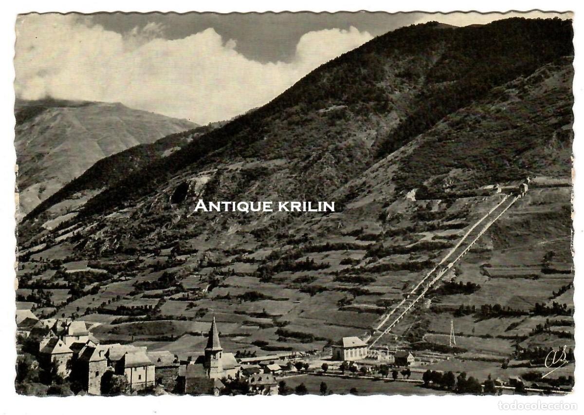 Postales: VALLE DE ARAN N&ordm; 144 GAUSACH Y CENTRAL DE VIELLA / IMP. ELZEVIRIANA AS / SIN FRANQUEAR