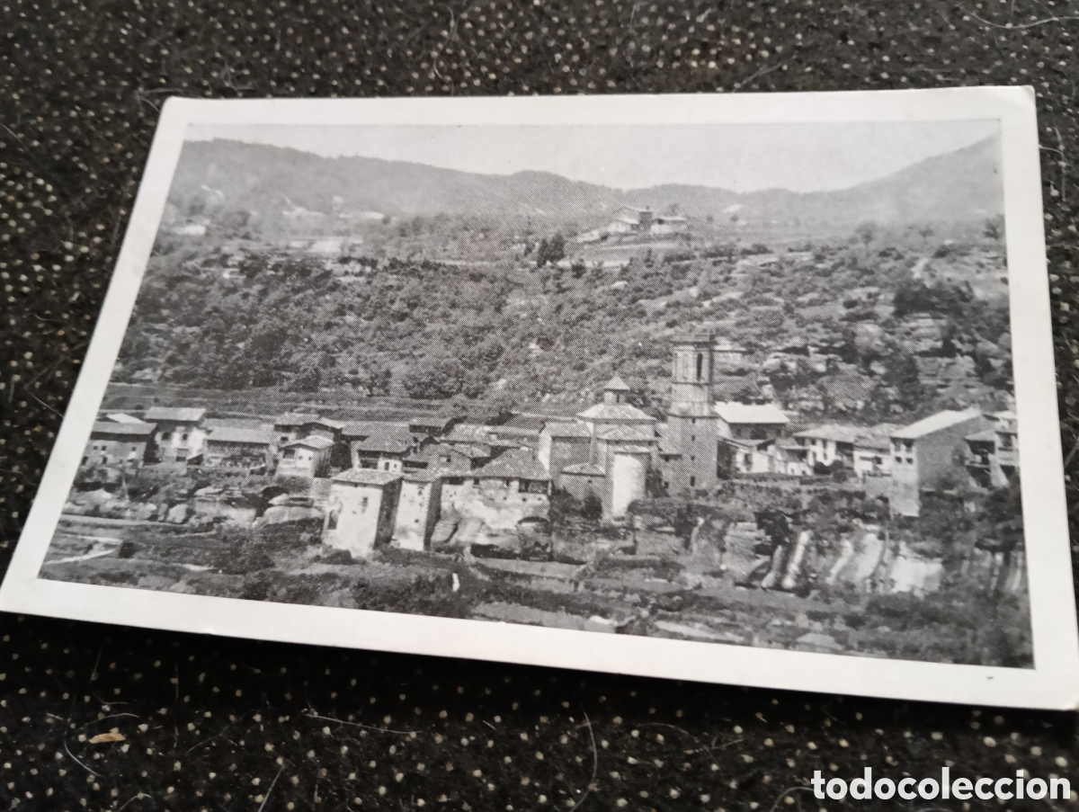 Postales: Postal escrita de Rupit con explicaci&oacute;n del pueblo