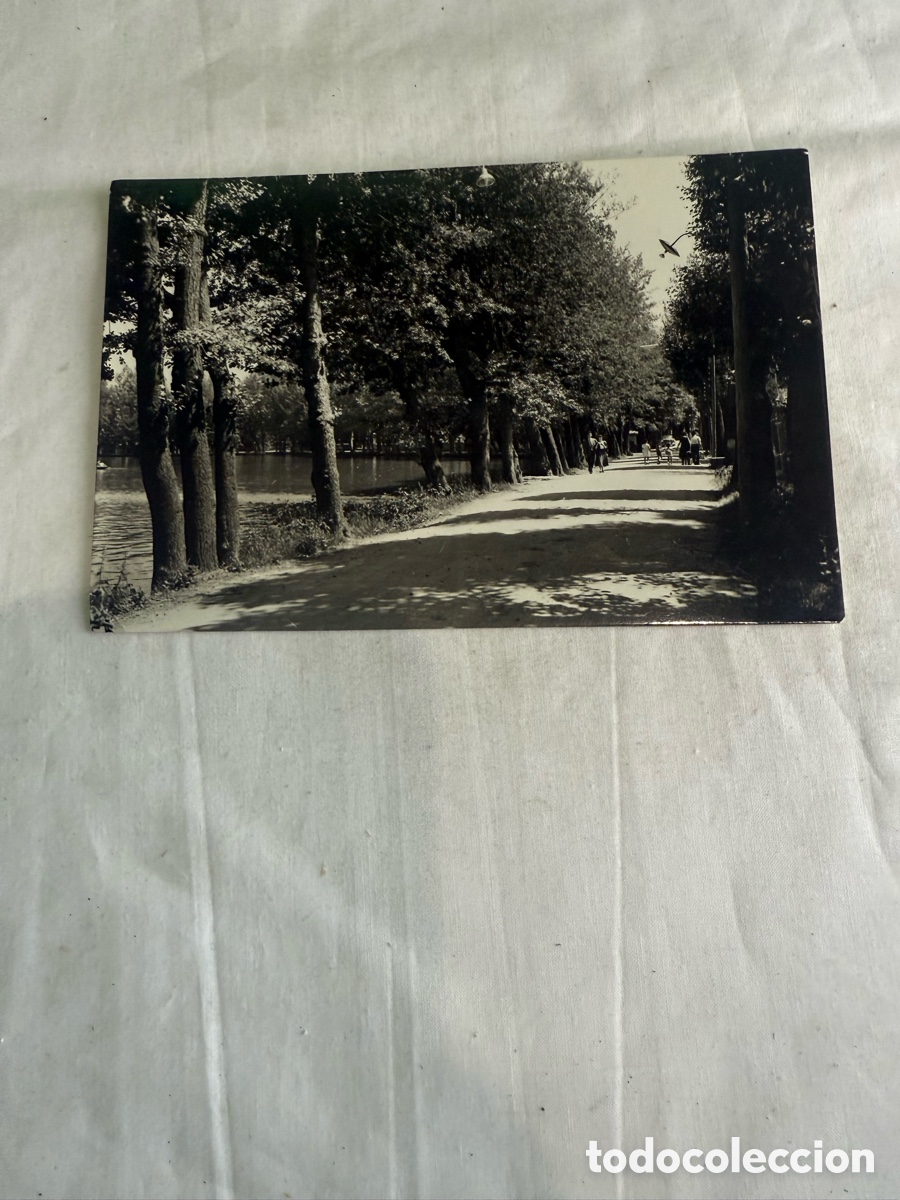 Postales: Postal Puigcerd&agrave; &ndash; El Lago &ndash; Blanco y negro &ndash; Original de la &eacute;poca &ndash; c. 1950