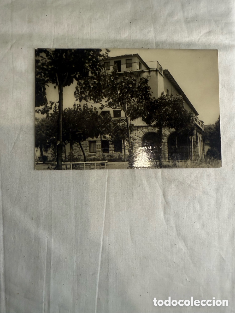 Postales: Postal San Cugat del Vall&egrave;s &ndash; Casa de Ejercicios Espirituales &ndash; Blanco y negro