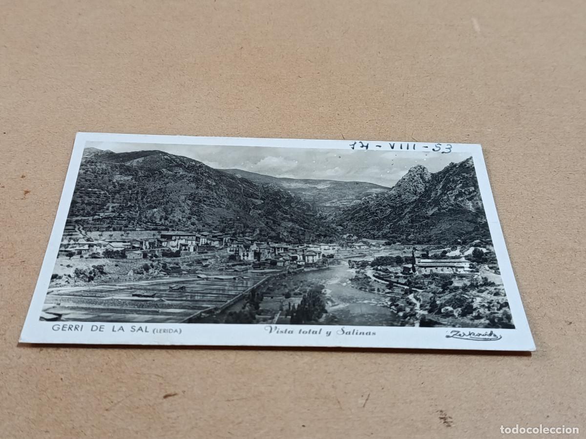 Postales: PALLARS SOBIR&Agrave; - POSTAL GERRI DE LA SAL - VISTA TOTAL Y SALINAS