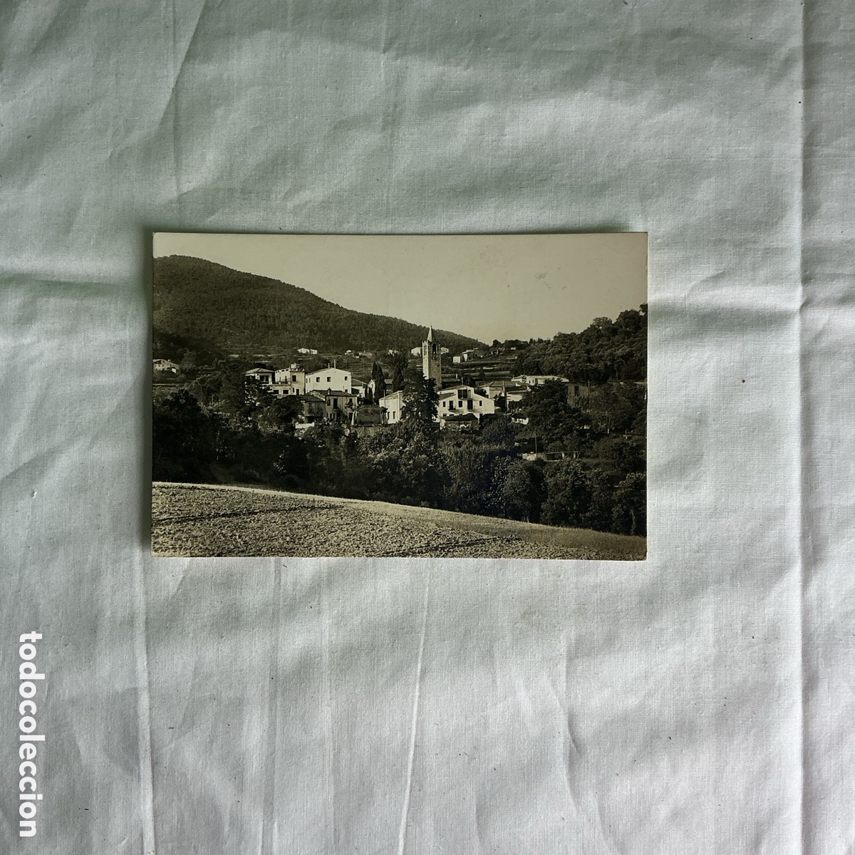Postales: Postal Campins Vista general Blanco y negro Original de la &eacute;poca 1961