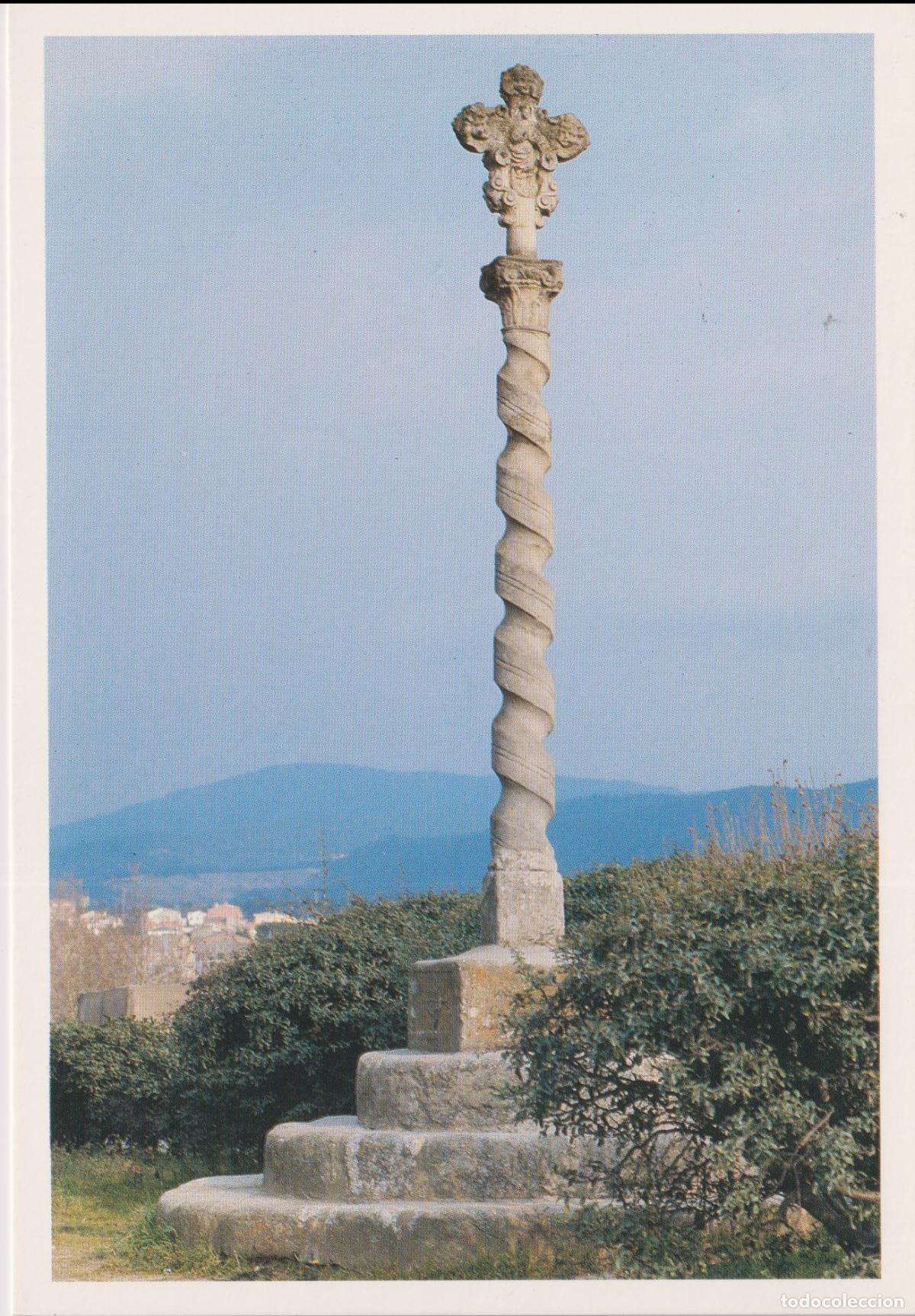 Postales: CARDEDEU, CREU DE TERME - CASAL DE CULTURA - FOTO: CHOPO.J.GARCIA DIE - S/C