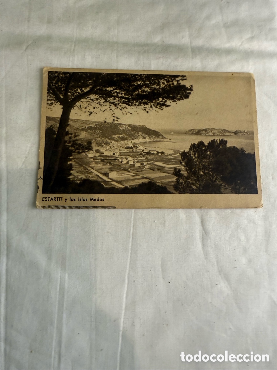 Postales: Postal Estartit e Islas Medas Blanco y negro Original de la &eacute;poca 1950