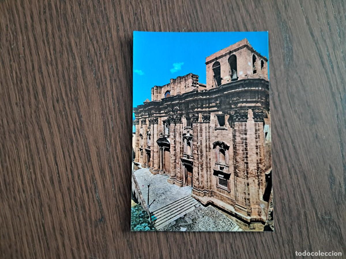 Postales: postal de Espa&ntilde;a, catedral, fachada principal, Tortosa n&ordm; 19. Tarragona.