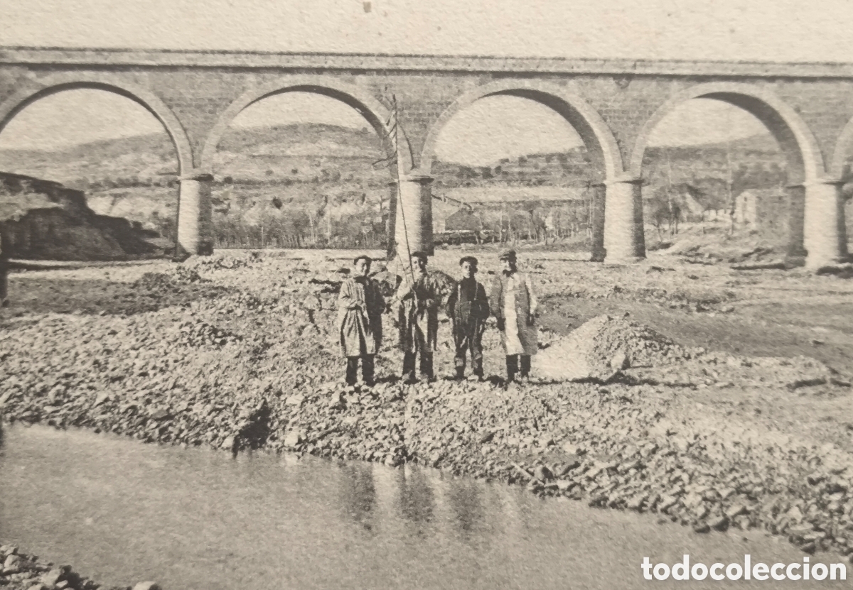 Postales: IGUALADA PONT RIU NOIA POSTAL ANIMADA FOTOTIPIA C. 1915