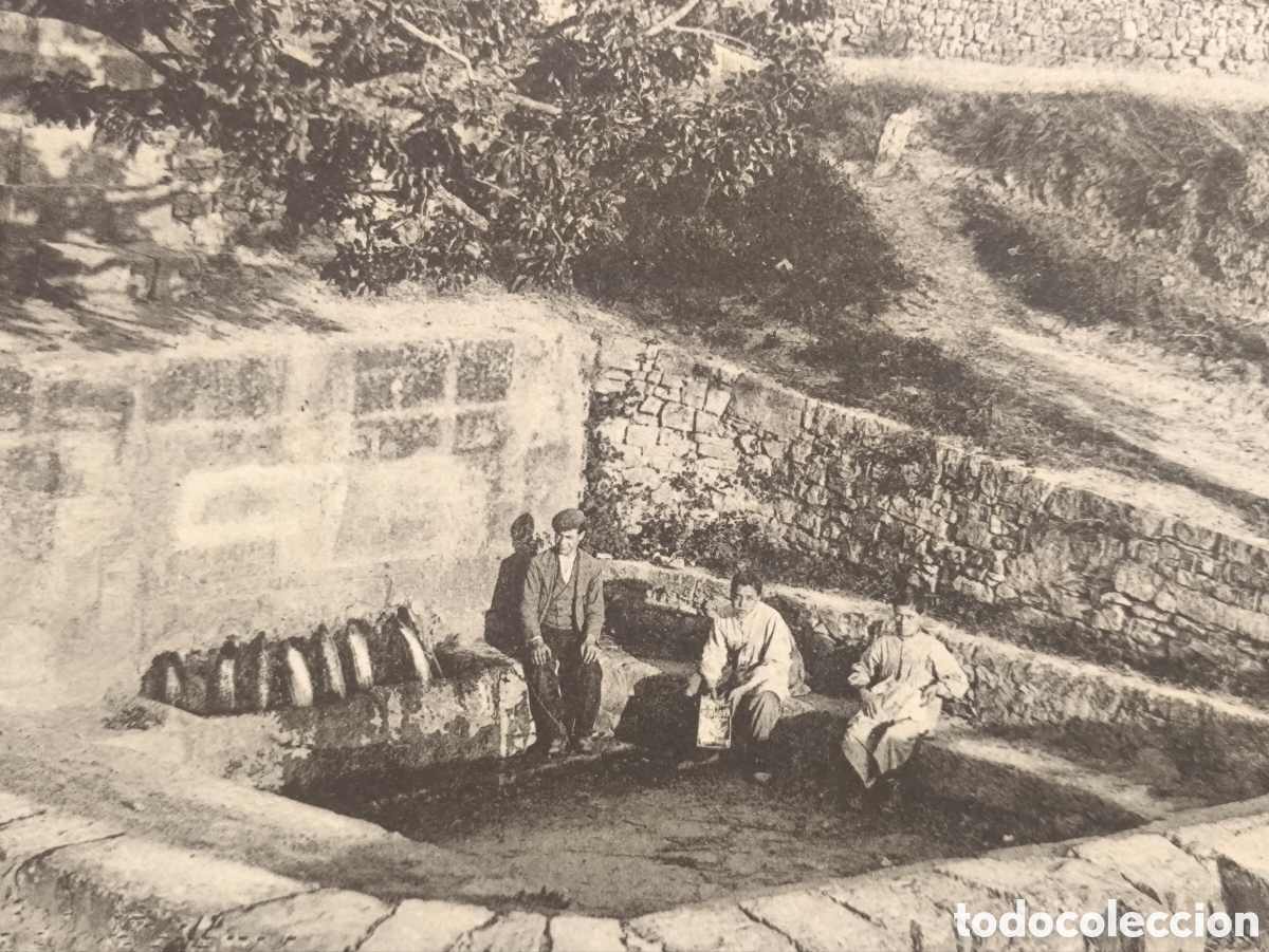 Postales: GUISSONA FONT DE L'ESTANY POSTAL ANIMADA FOTOTIPIA LLEIDA C. 1920