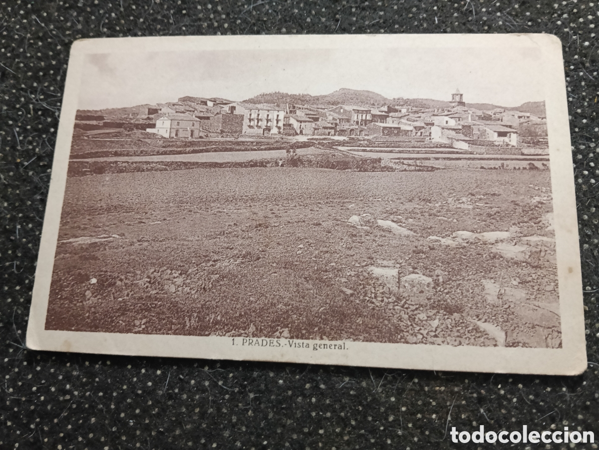 Postales: Postal de Prades (Tarragona) vista general roisin n&ordm;1 sc