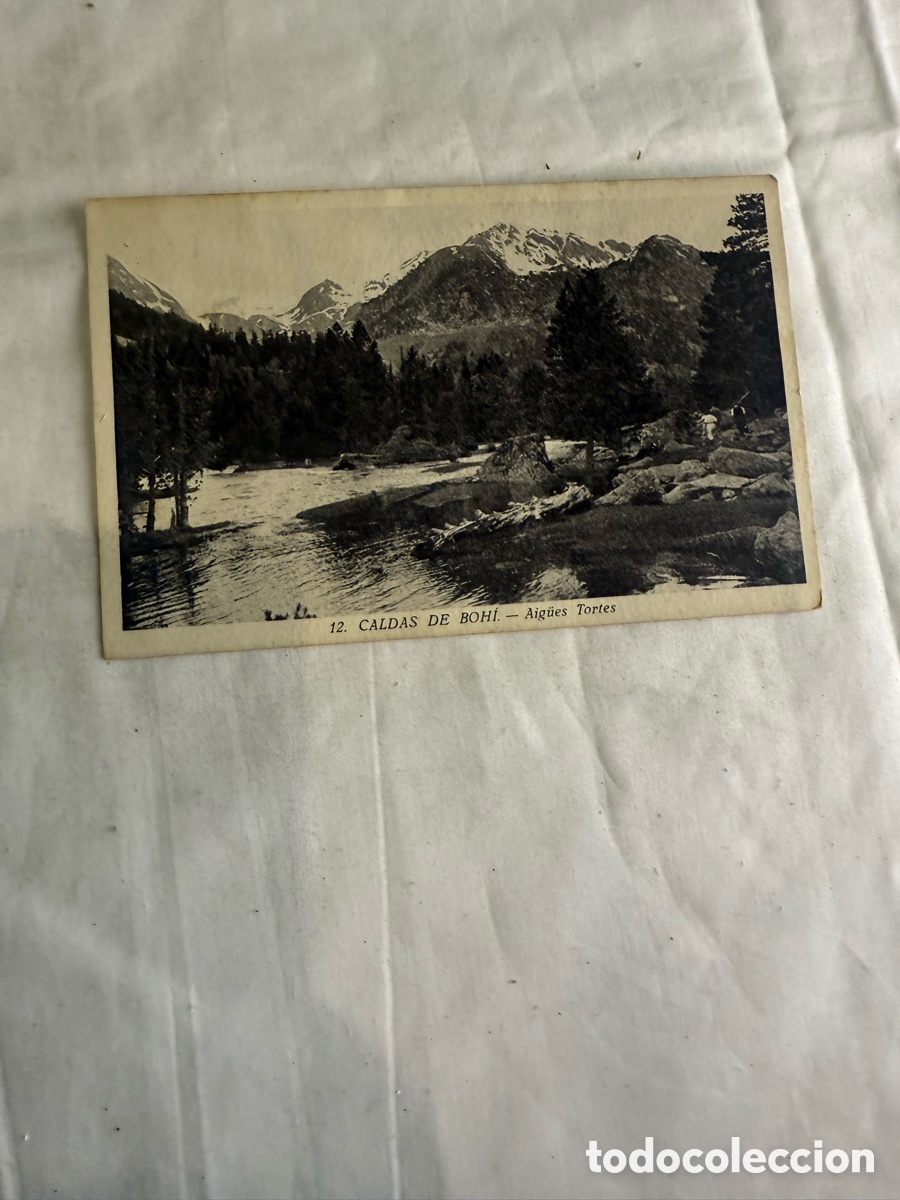 Postales: Postal Caldas de Boh&iacute; Aig&uuml;es Tortes original blanco y negro 1944