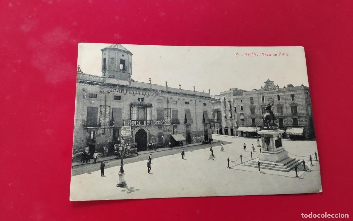 Postales: REUS, POSTAL ANTIGUA , BLANCO Y NEGRO