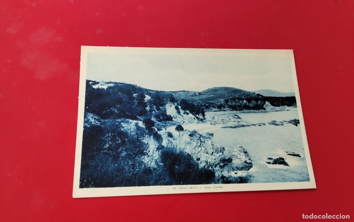Postales: COSTA BRAVA - SANTA CRISTINA , POSTAL ANTIGUA , BLANCO Y NEGRO