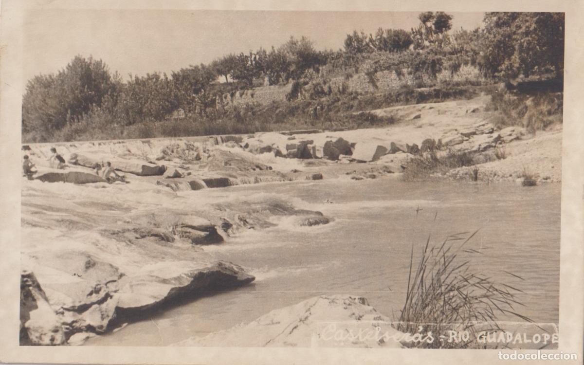 Postales: FOTO / POSTAL CASTELLSER&Agrave;S (LLEIDA) RIO GUADALOPE &ndash; ESCRITA