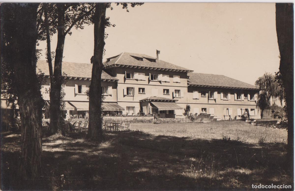 Postales: PUIGCERDA (GIRONA) HOTEL DE GOLF &ndash; COMERCIAL PRAT &ndash; CIRCULADA 1957