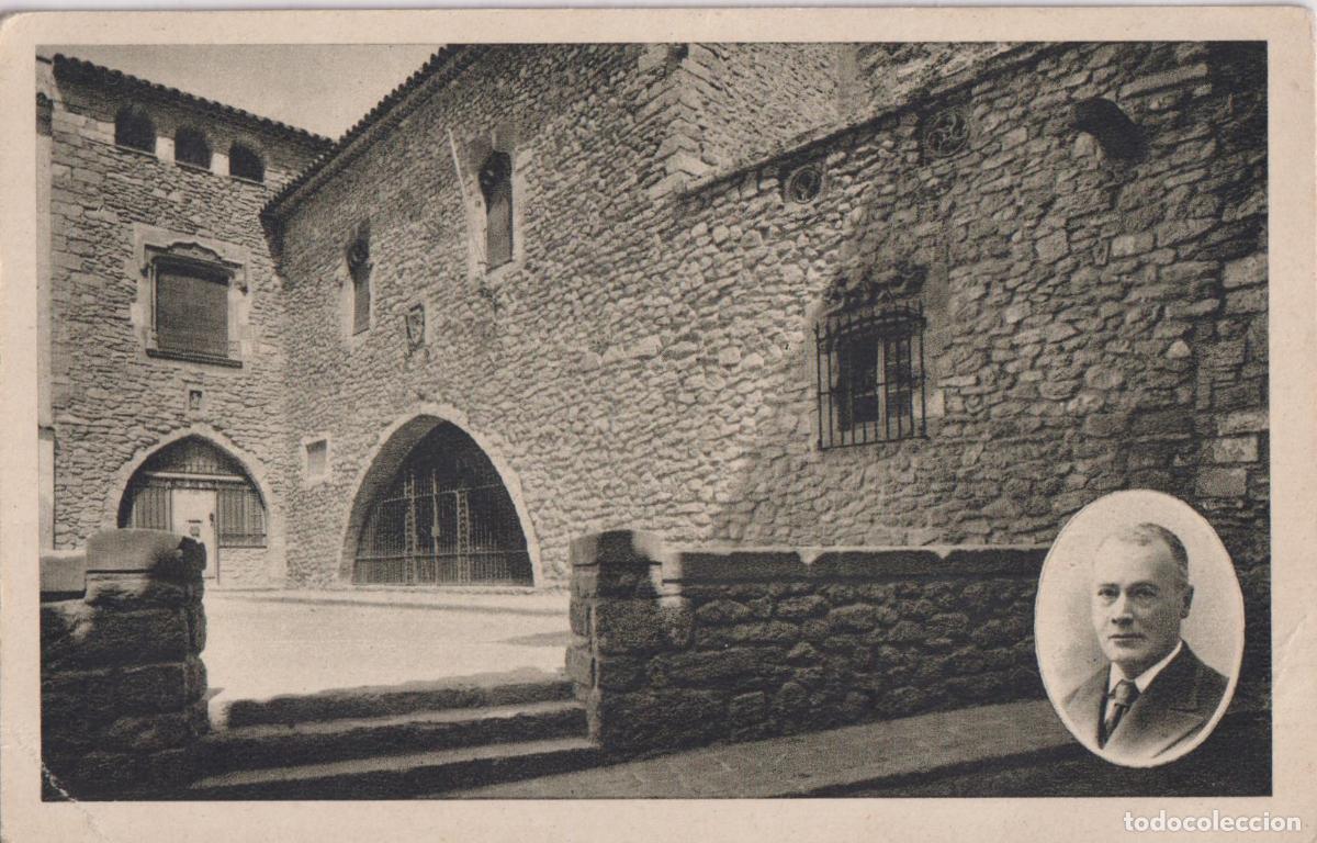 Postales: VILANOVA I LA GELTRU, CASTELL DE LA GELTRU &ndash; J.FONT I GUM&Agrave; &ndash; OLIVA DE VILANOVA &ndash; S/C