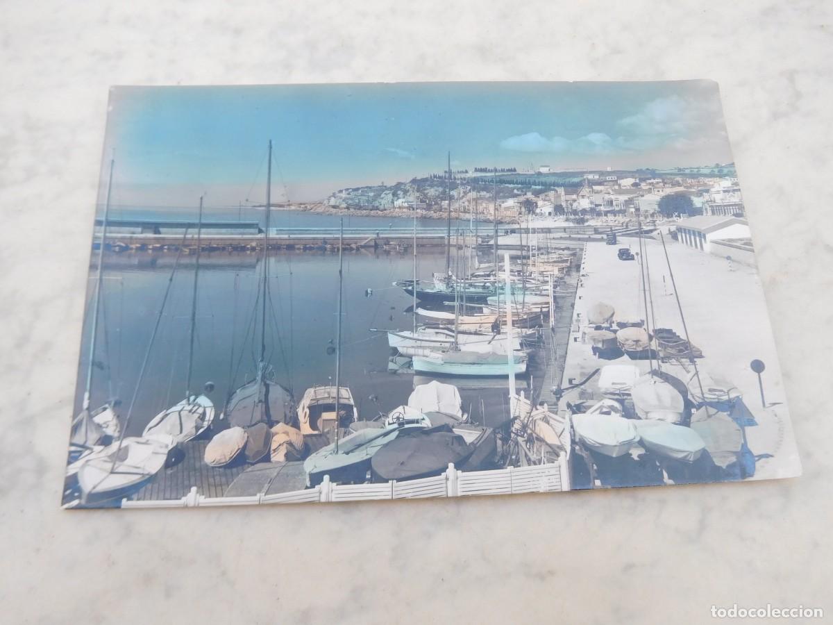 Postales: Postal antigua de Arenys de mar. El puerto. Comercial Prat