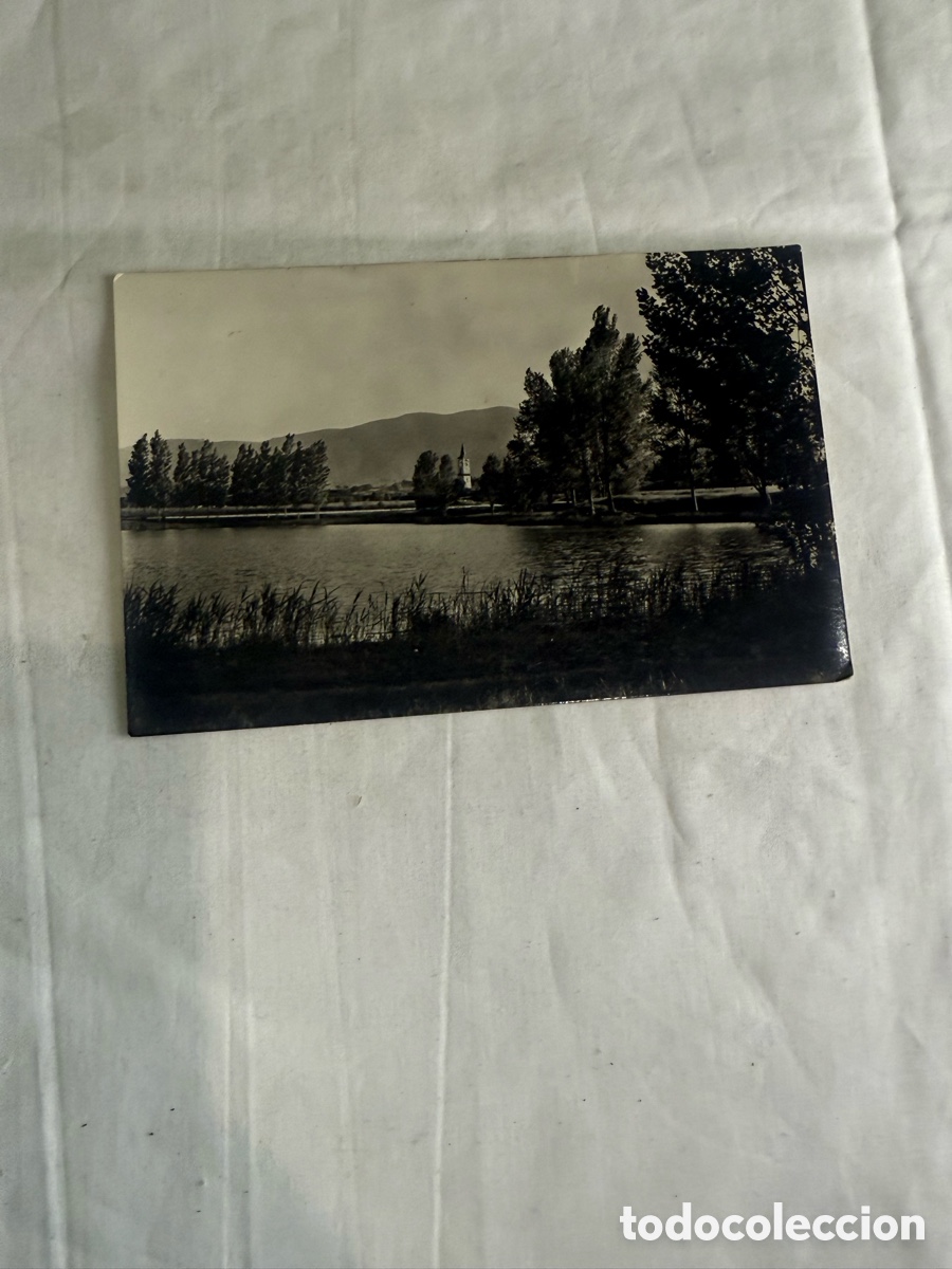 Postales: Postal Ba&ntilde;olas Estanyol del Vil&agrave; Blanco y negro Original de la &eacute;poca