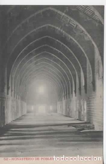 Postales: TARRAGONA SIN ESCRIBIR MONASTERIO DE POBLET