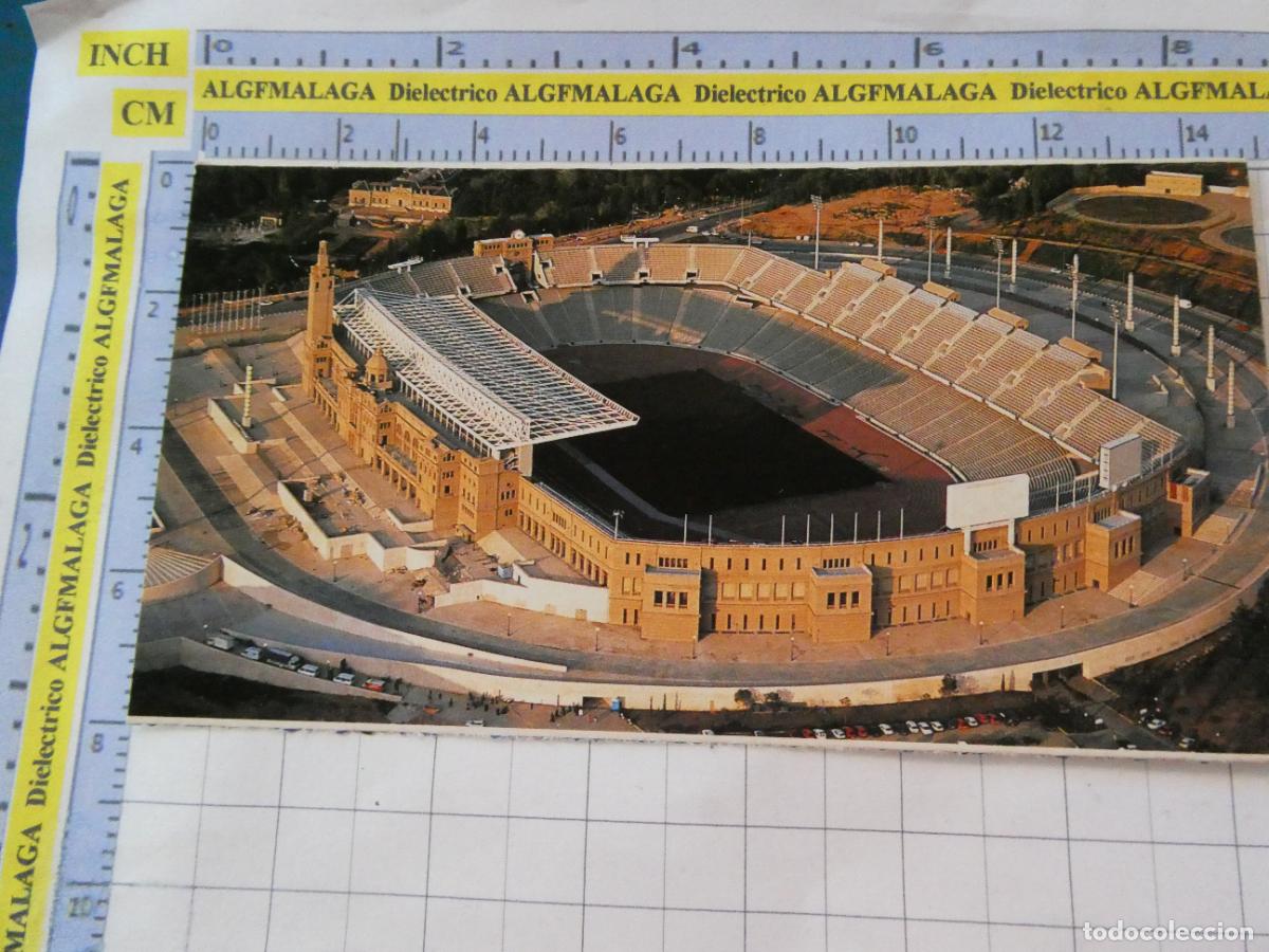 Postales: POSTAL DE BARCELONA. ESTADIO CAMPO DE F&Uacute;TBOL ESTADI OLIMPIC. 2582