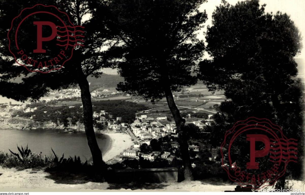 Postais: GERONA. GIRONA. PALAFRUGELL. PANORAMICA LLAFRANCH CALELLA.
