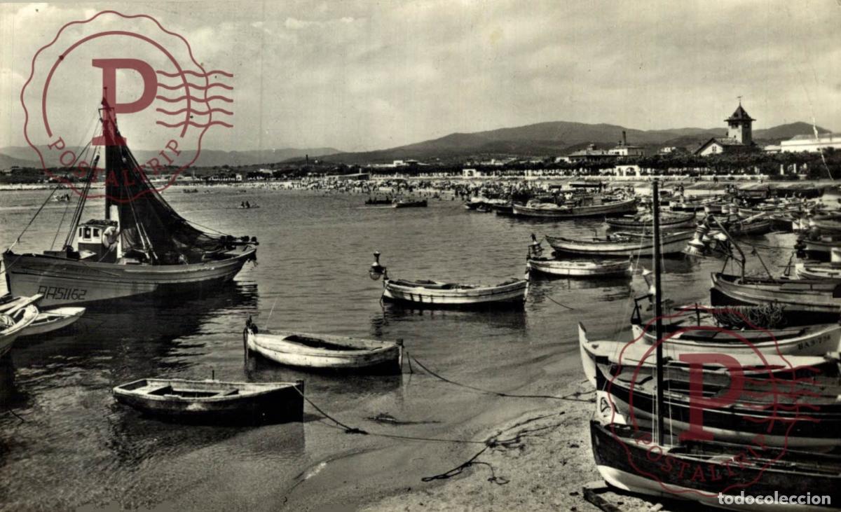 Cartes Postales: GERONA. GIRONA. Costa Brava - Palamos - Embarcadero. CATALU&Ntilde;A - ESPA&Ntilde;A. Postal Fotogr&aacute;fica. R.P.P.C.