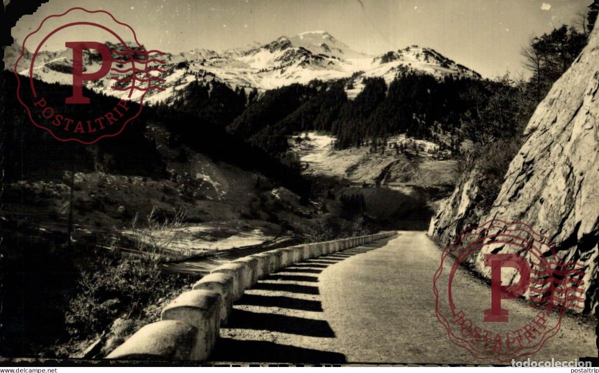 Cartes Postales: LERIDA. VALLE DE ARAN. TUNEL DE VIELLA.