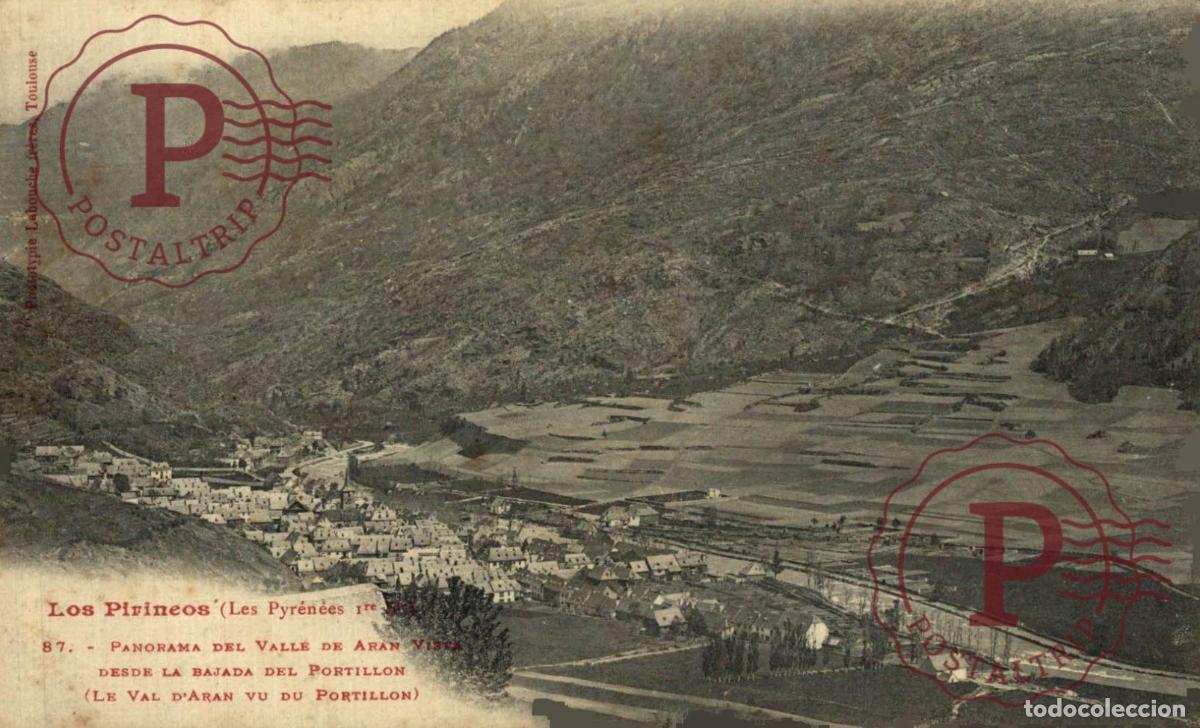 Postcards: LERIDA. PANORAMA DEL VALLE DE ARAN.