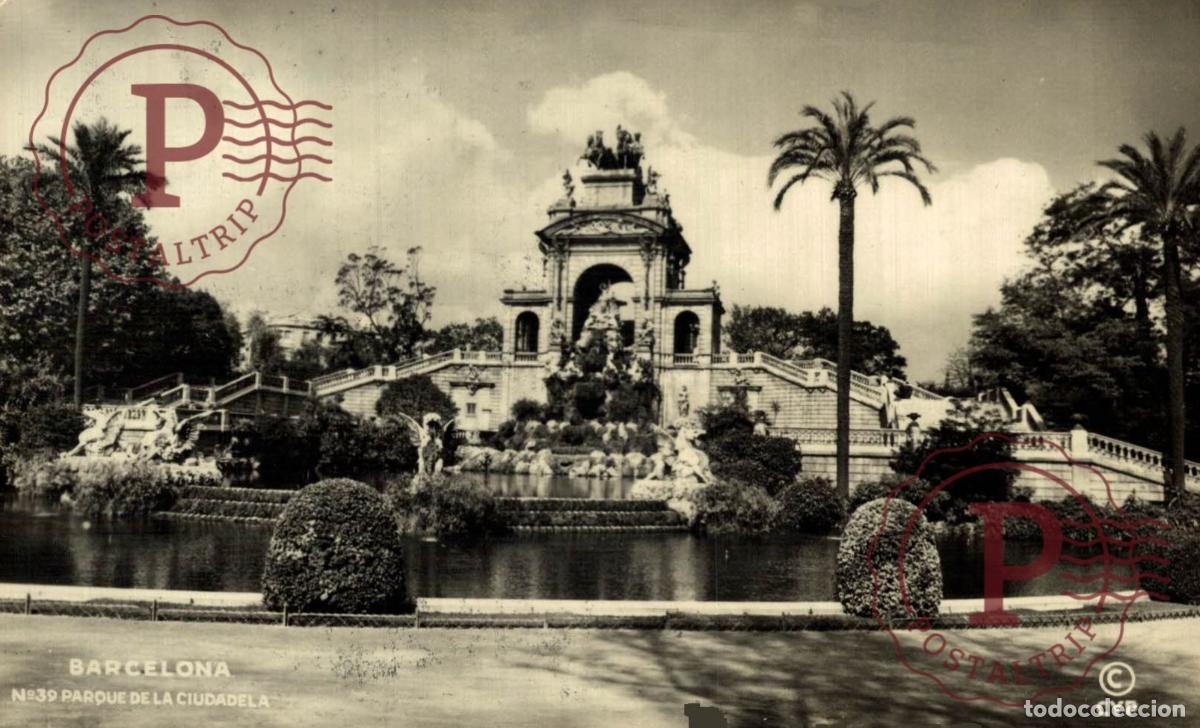 Postales: BARCELONA. Parque De La Ciudadela. CATALU&Ntilde;A - ESPA&Ntilde;A. Postal Fotogr&aacute;fica R.P.P.C