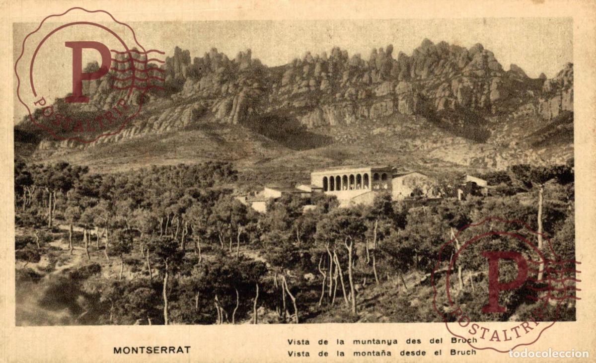 Postales: BARCELONA. Vista De La Monta&ntilde;a Desde El Bruch. CATALU&Ntilde;A - ESPA&Ntilde;A.