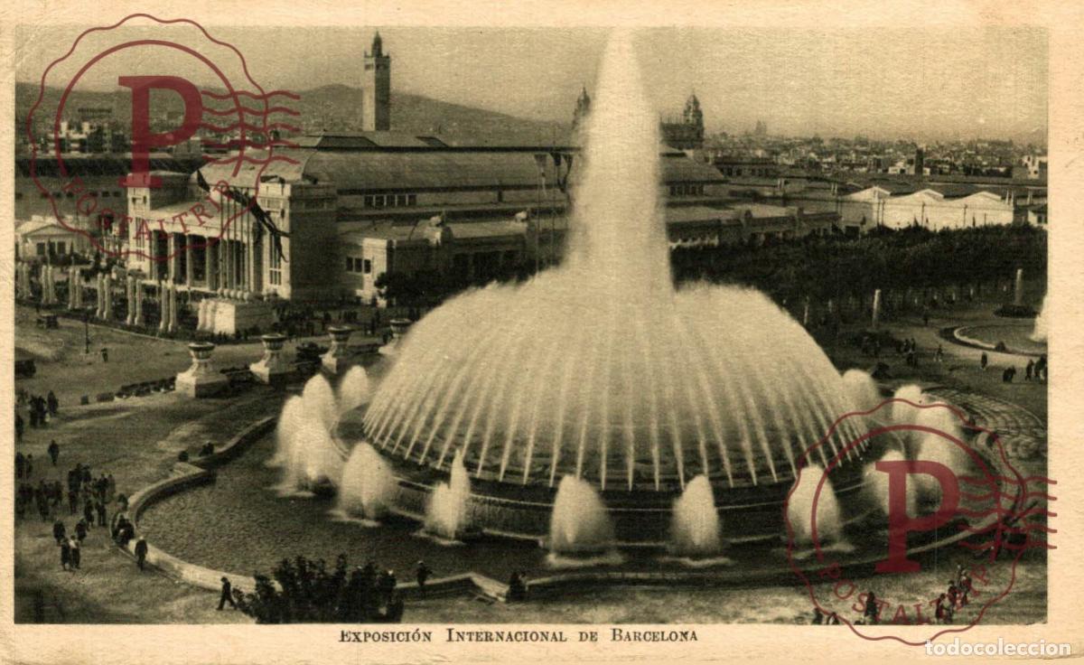 Postales: BARCELONA. Exposici&oacute;n Internacional De Barcelona. CATALU&Ntilde;A - ESPA&Ntilde;A.