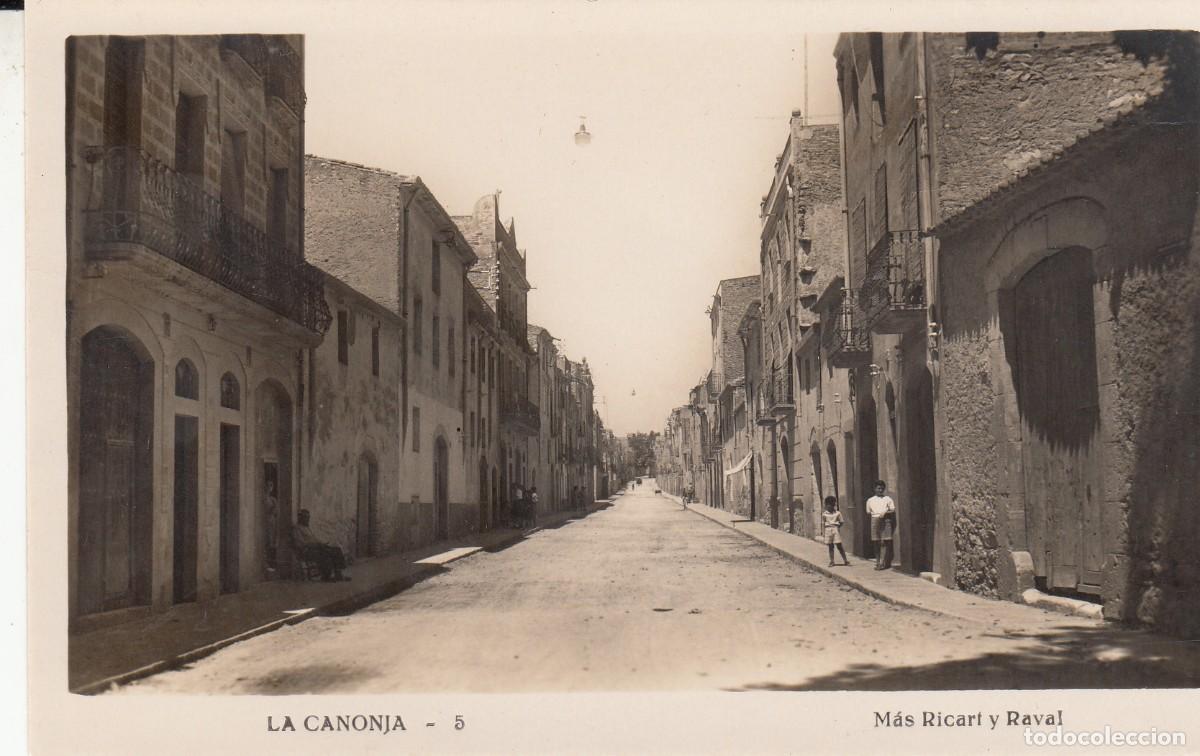 Postales: POSTAL FOTOGR&Aacute;FICA DE LA CANONJA (TARRAGONA) NUM. 5 MAS RICART Y RAVAL