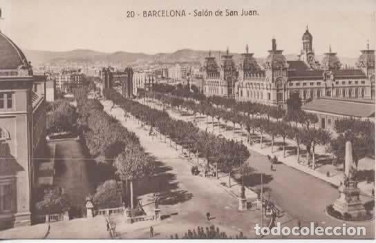 Postales: BARCELONA ESCRITA SALON DE SAN JUAN