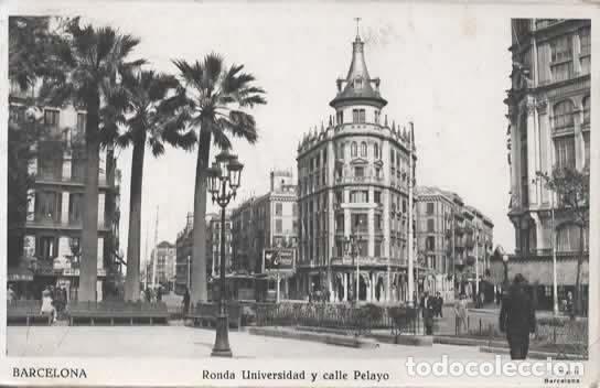 Postales: BARCELONA ESCRITA RONDA UNIVERSIDAD