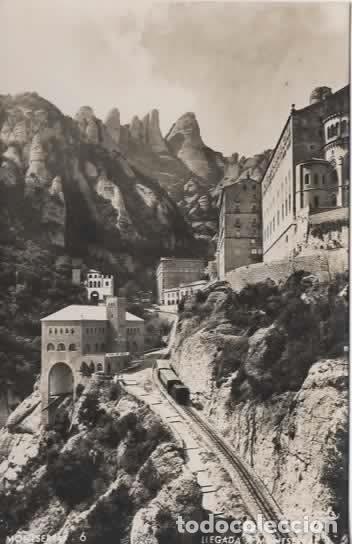 Postales: BARCELONA SIN ESCRIBIR MONTSERRAT FERROCARRIL CLEMALLERA