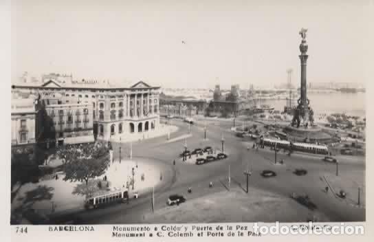 Postales: BARCELONA SIN ESCRIBIR MONUMENTO A COLON
