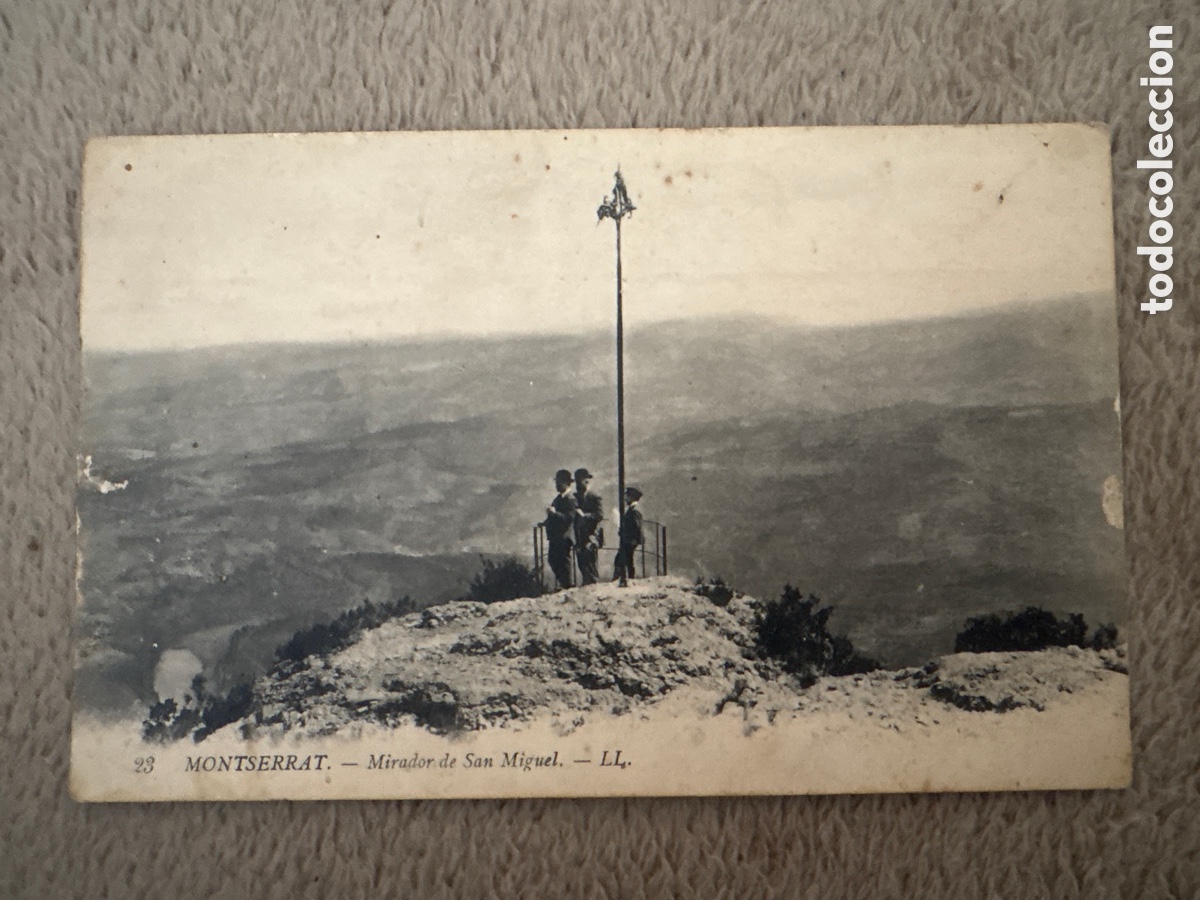 Postales: POSTAL DE MONTSERRAT, MIRADOR DE SAN MIGUEL