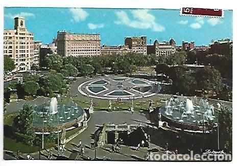 Postales: PLAZA DE CATALU&Ntilde;A.- BARCELONA