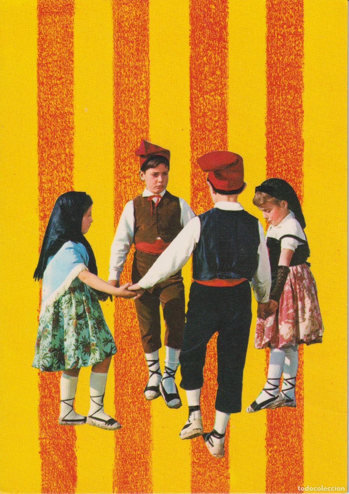Postales: CATALUNYA T&Iacute;PICA - COLECCION PERLA 4680 - ESCRITA